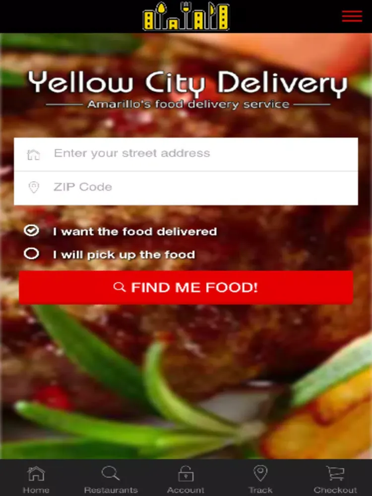 Yellow City Delivery iPad 应用截图