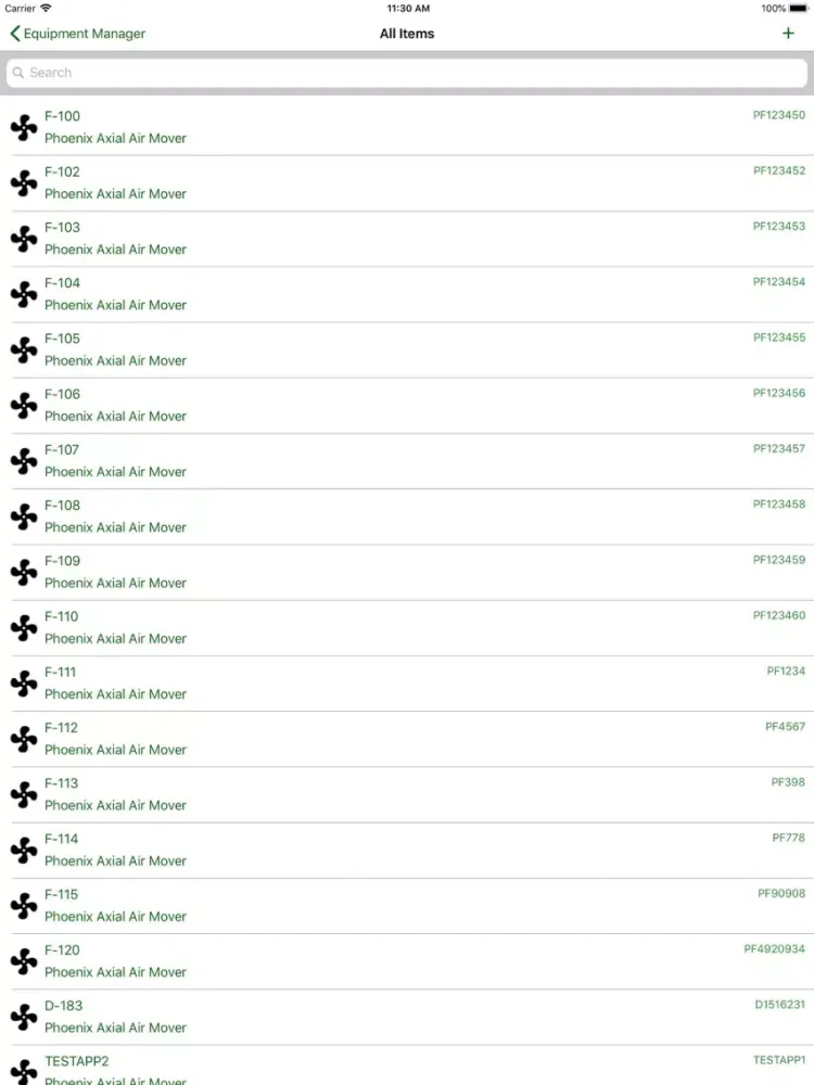 Capturas de pantalla de Job-Dox Admin iPad 