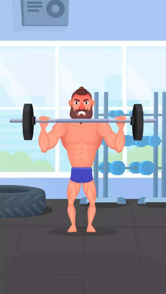 Muscle Man Clicker-Gym Workout Screenshots