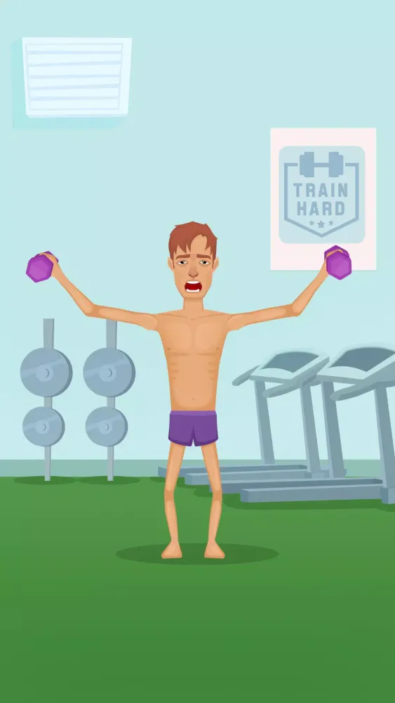 Muscle Man Clicker-Gym Workout Screenshots