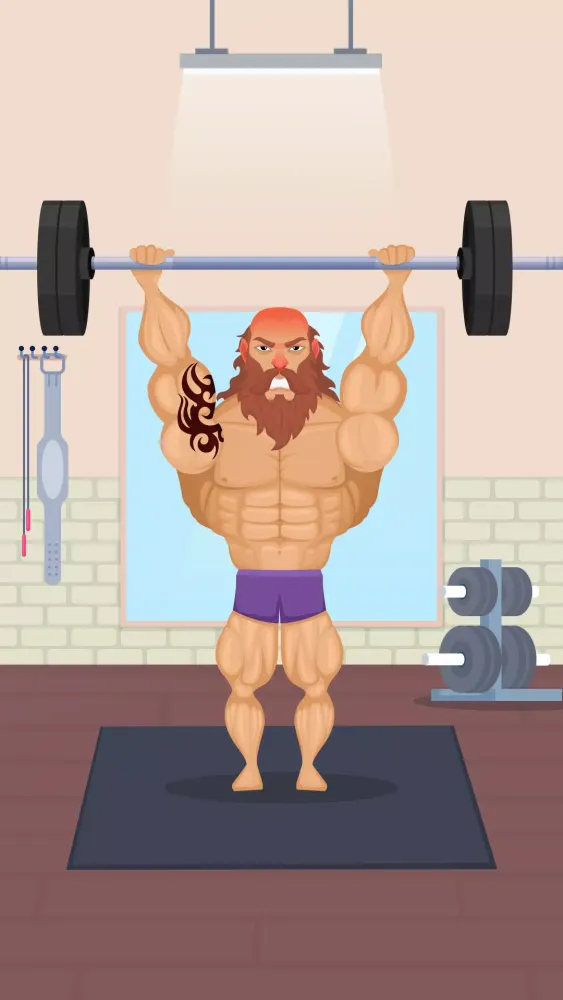Muscle Man Clicker-Gym Workout Screenshots