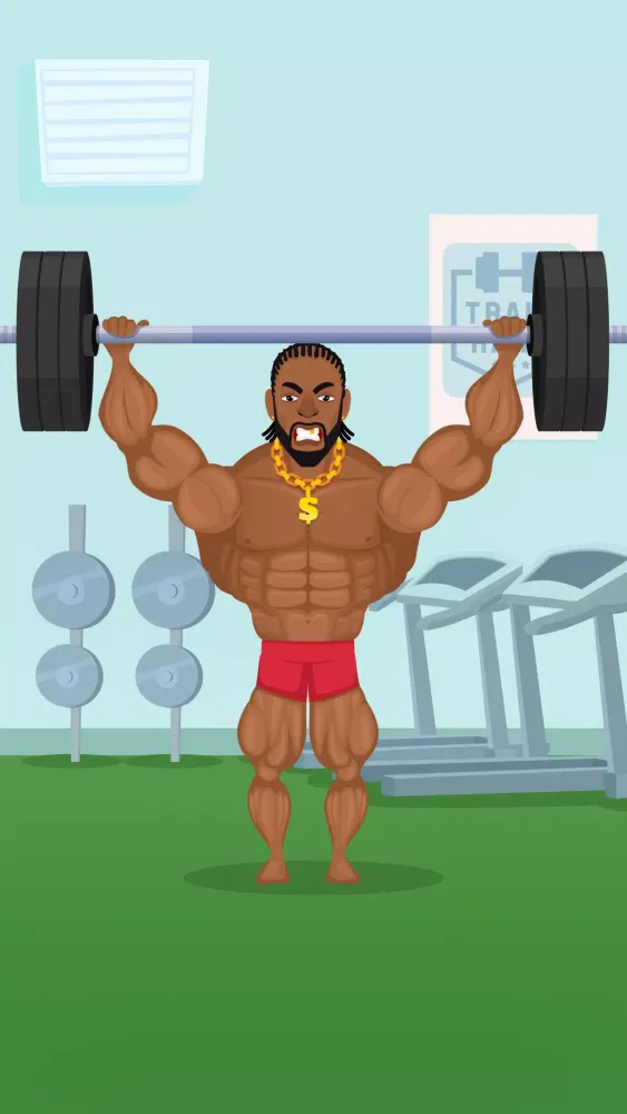 Muscle Man Clicker-Gym Workout Screenshots