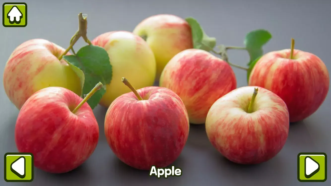 Captures d'écran de Fruits and Vegetables