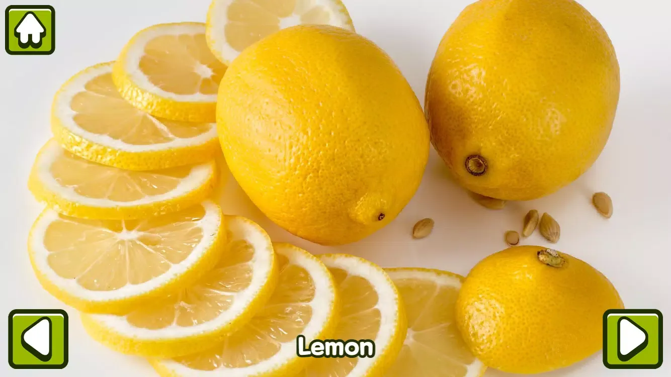 Captures d'écran de Fruits and Vegetables