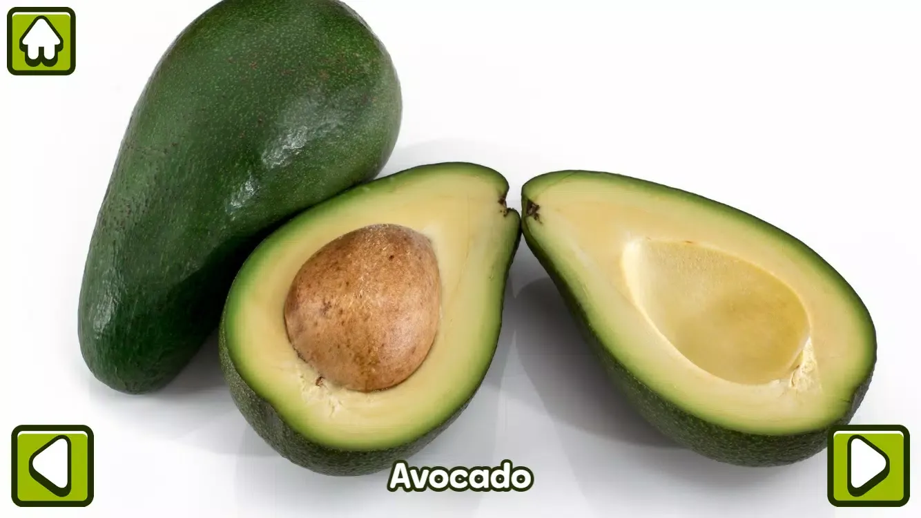 Captures d'écran de Fruits and Vegetables