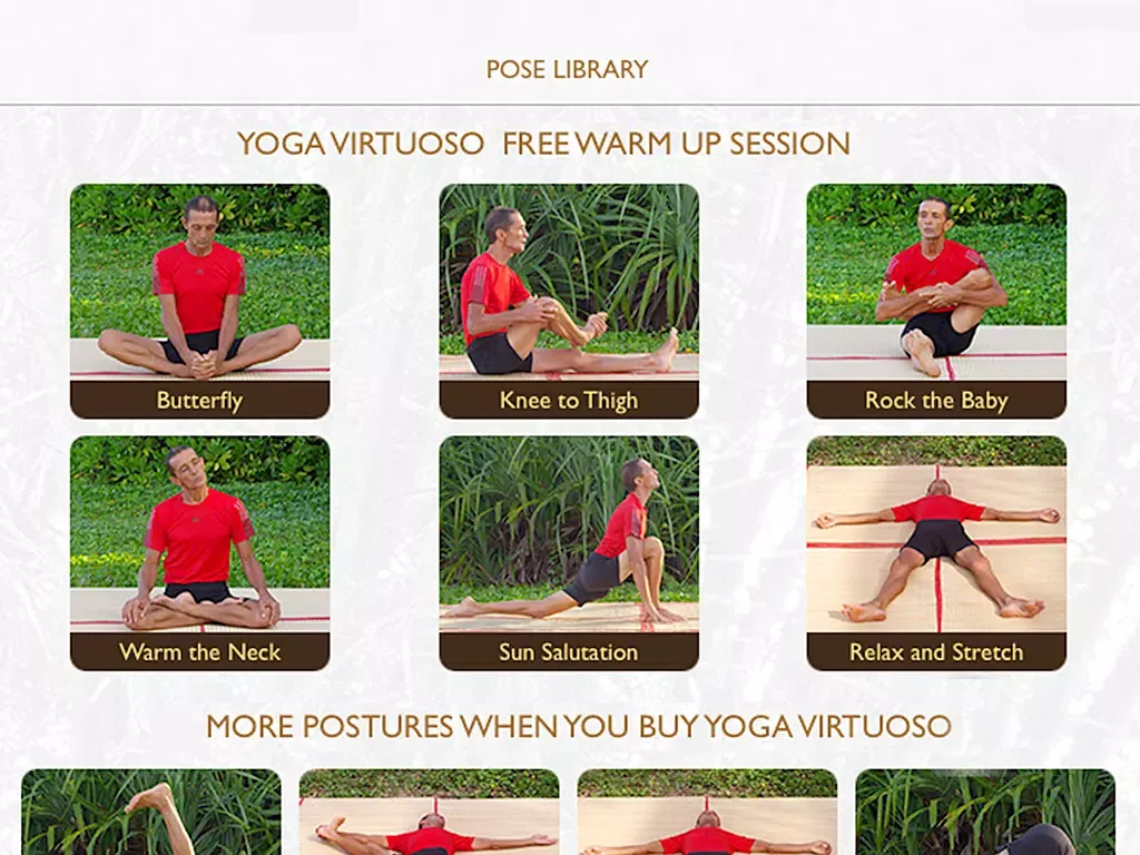 Captures d'écran de Yoga Virtuoso Free with Lyndon: Move, Stretch, Dance iPad 