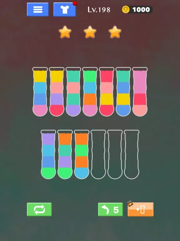 Water Sorting - Sorting Color iPad  سکرین شاٹس
