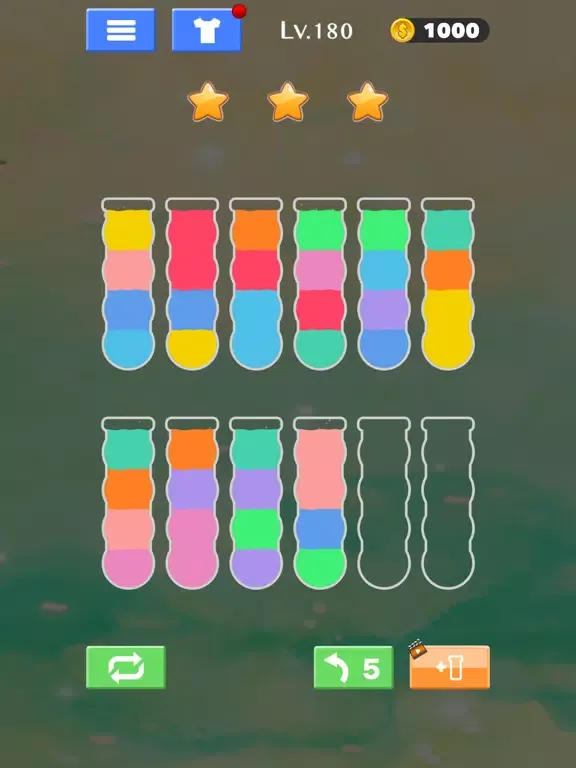 Water Sorting - Sorting Color iPad  سکرین شاٹس