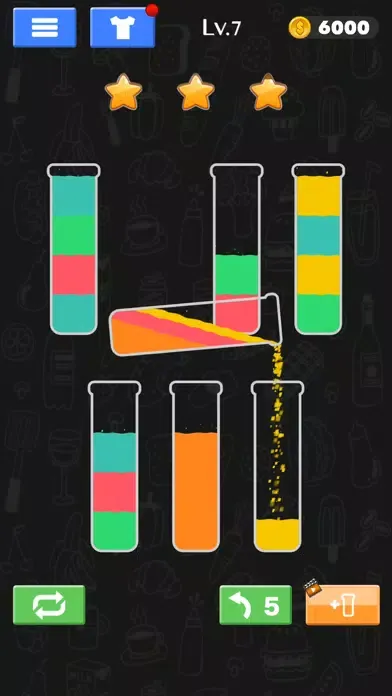 Water Sorting - Sorting Color سکرین شاٹس