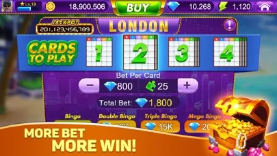 ภาพหน้าจอของ Bingo Fun - Offline Bingo Game