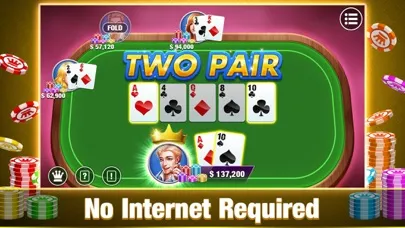 Скриншоты Texas Holdem Poker Offline App