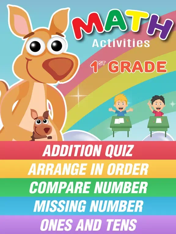 Ảnh chụp màn hình của Kangaroo 1st grade math curriculum games for kid iPad 