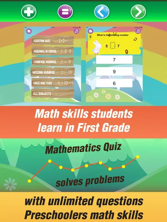Ảnh chụp màn hình của Kangaroo 1st grade math curriculum games for kid iPad 