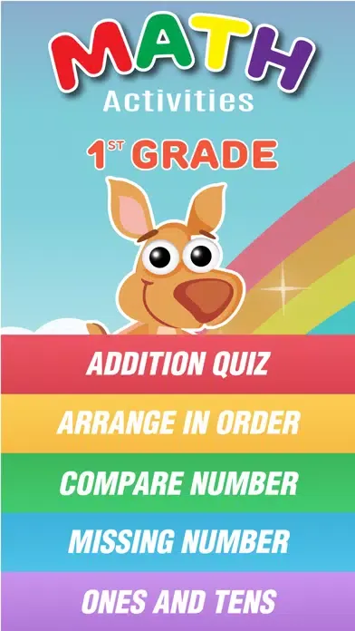 Ảnh chụp màn hình của Kangaroo 1st grade math curriculum games for kid