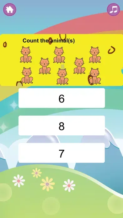 Ảnh chụp màn hình của Kangaroo 1st grade math curriculum games for kid