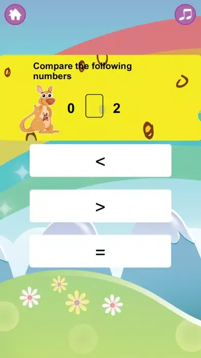 Ảnh chụp màn hình của Kangaroo 1st grade math curriculum games for kid