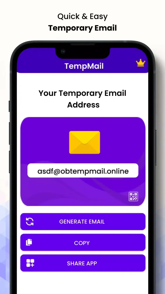 Temp Mail - Email Generator Screenshots