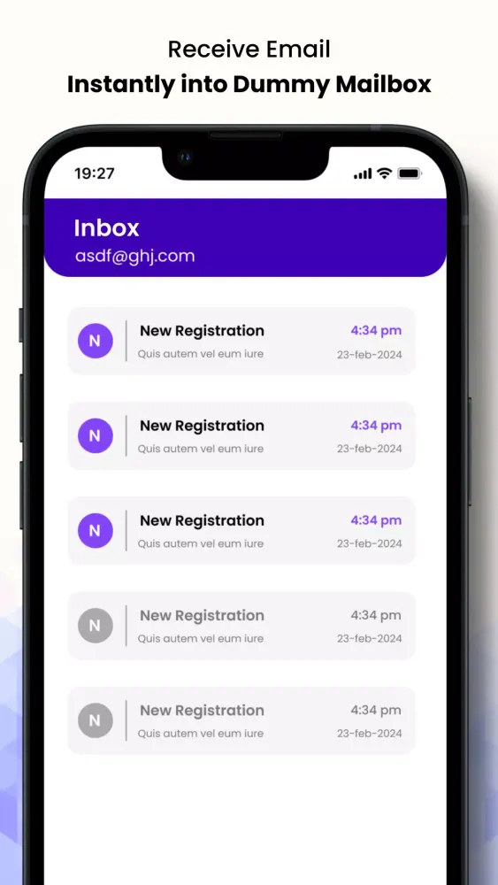 Temp Mail - Email Generator Screenshots