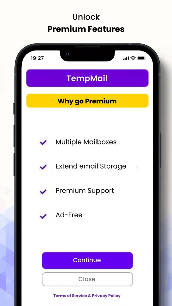 Temp Mail - Email Generator Screenshots
