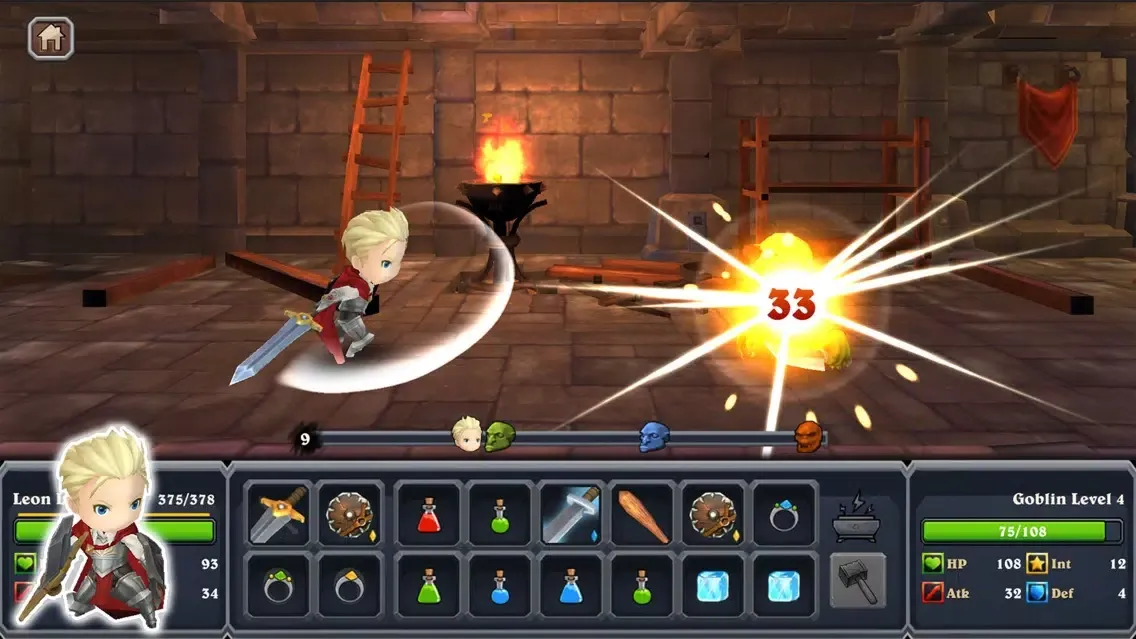 ภาพหน้าจอของ Clumsy Knights