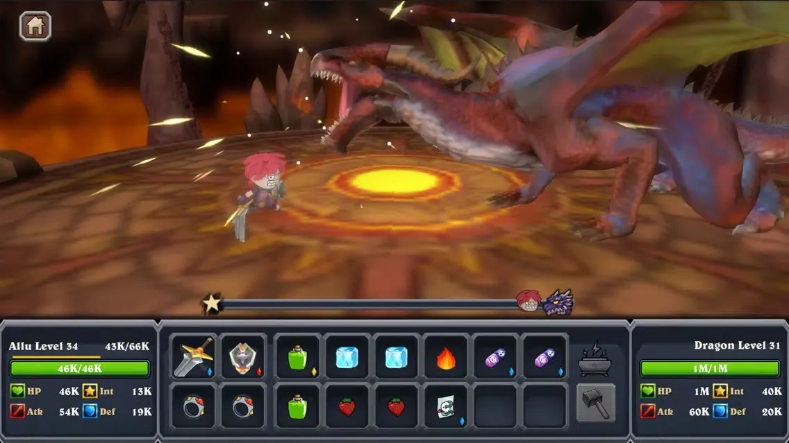 ภาพหน้าจอของ Clumsy Knights
