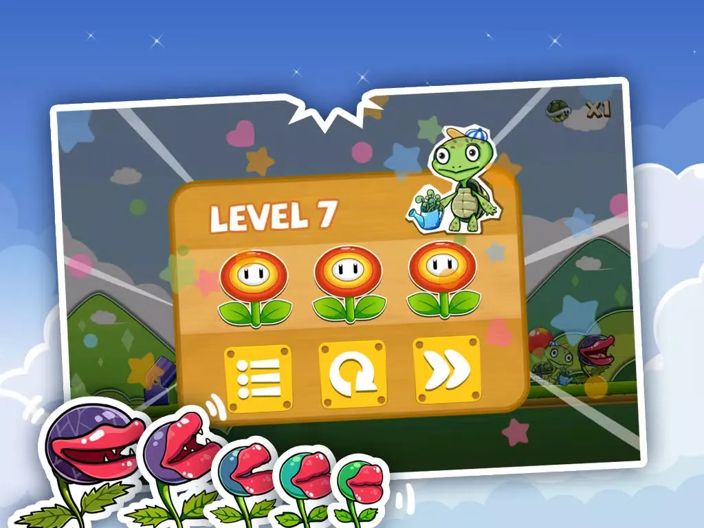 Chomper Plant's Garden iPad 應用截圖