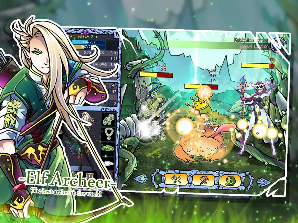 تصاویر Monster Dungeons : Magic & Swords Free iPad 