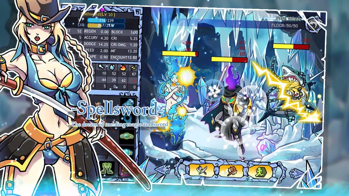 تصاویر Monster Dungeons : Magic & Swords Free