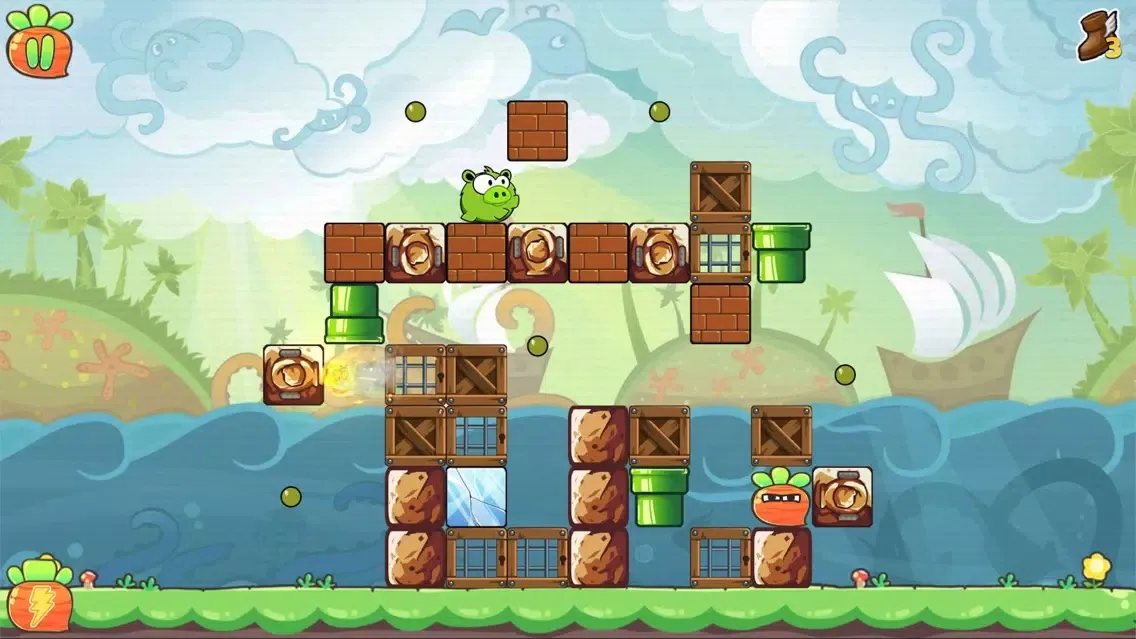 Capturas de tela do Hungry Piggy : Carrot