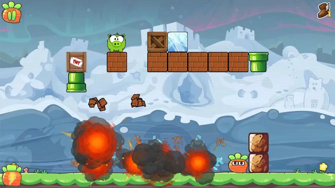 Capturas de tela do Hungry Piggy : Carrot