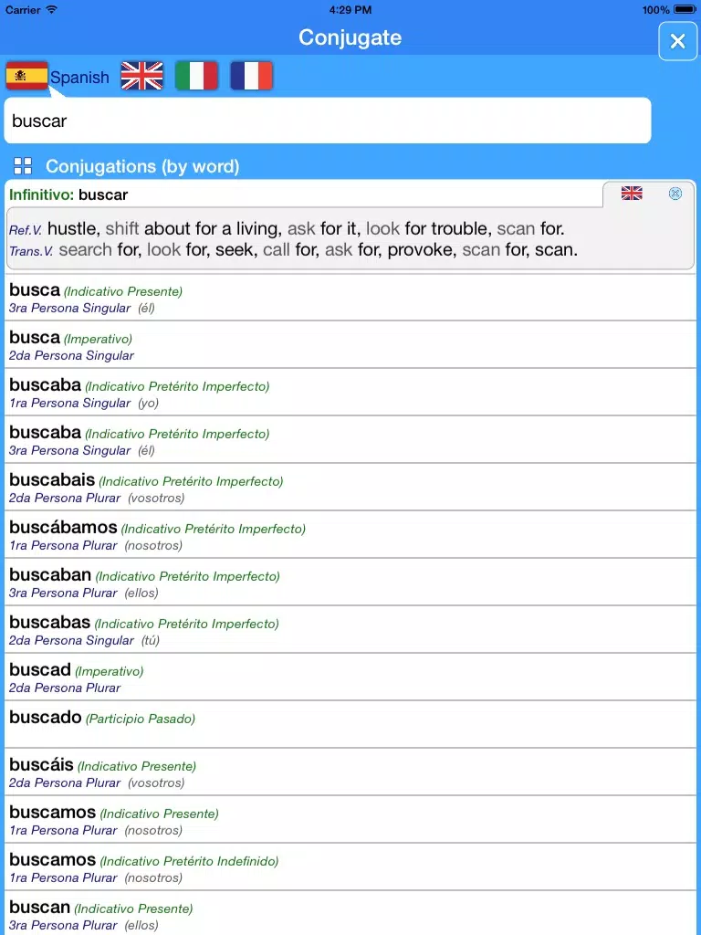 Tangkapan layar Translator Suite English-Spanish (Offline) iPad 