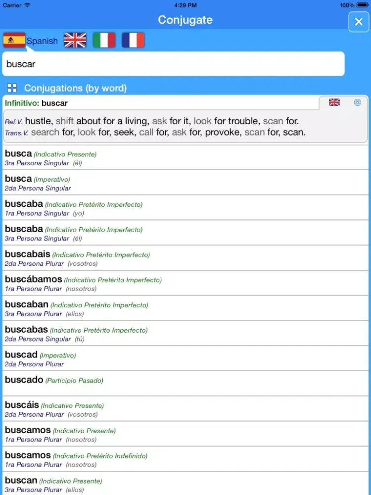 Screenshot di Translator Suite English-Spanish (Offline) iPad 