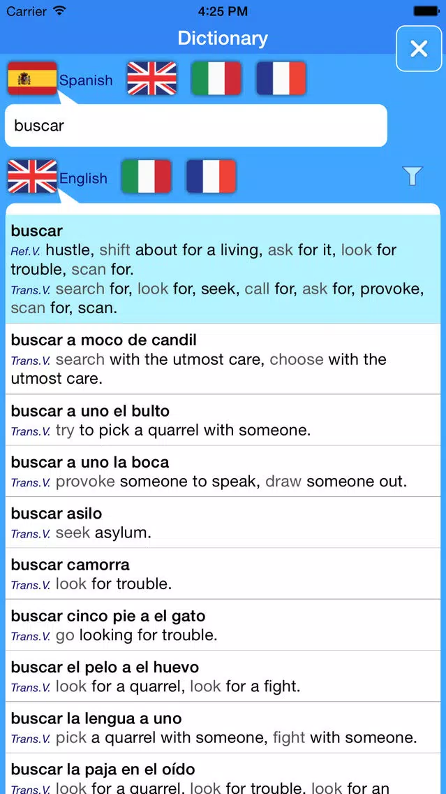 Tangkapan layar Translator Suite English-Spanish (Offline)