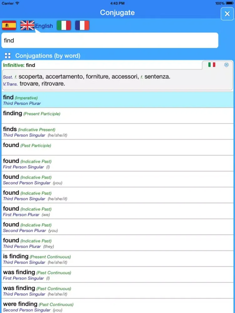 تصاویر Translator Suite English-Italian (Offline) iPad 