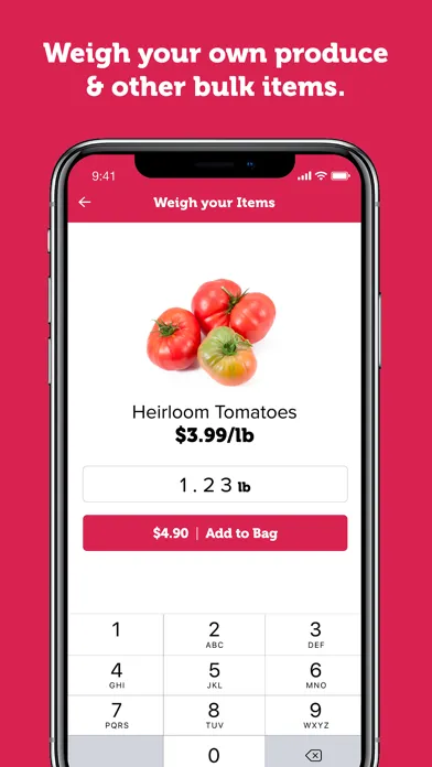 Big Y myExpress Checkout Screenshots