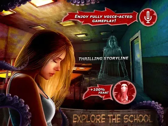 Tangkapan layar Slender Man Origins 3 Lite: Escape From School iPad 