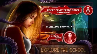 Tangkapan layar Slender Man Origins 3 Lite: Escape From School