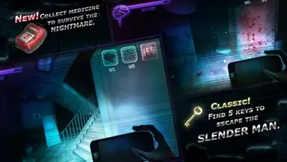 Tangkapan layar Slender Man Origins 3 Lite: Escape From School
