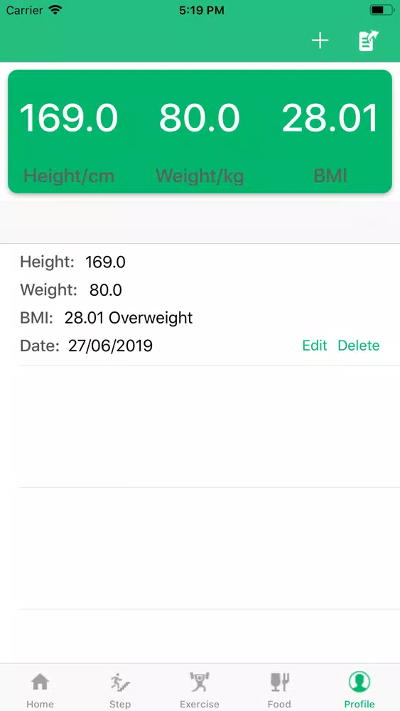 Captures d'écran de APD Health Nudge App