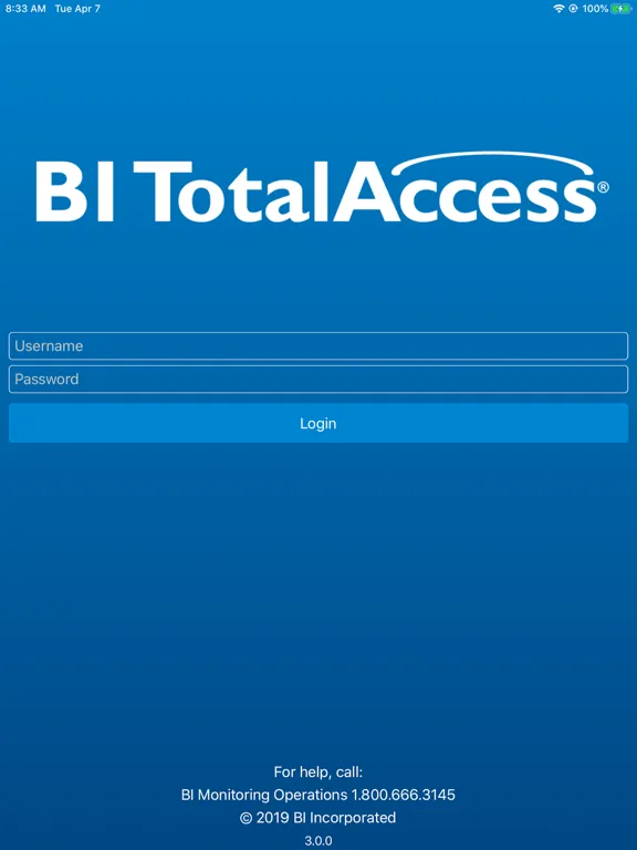 Zrzuty ekranu TotalAccess Mobile iPad 