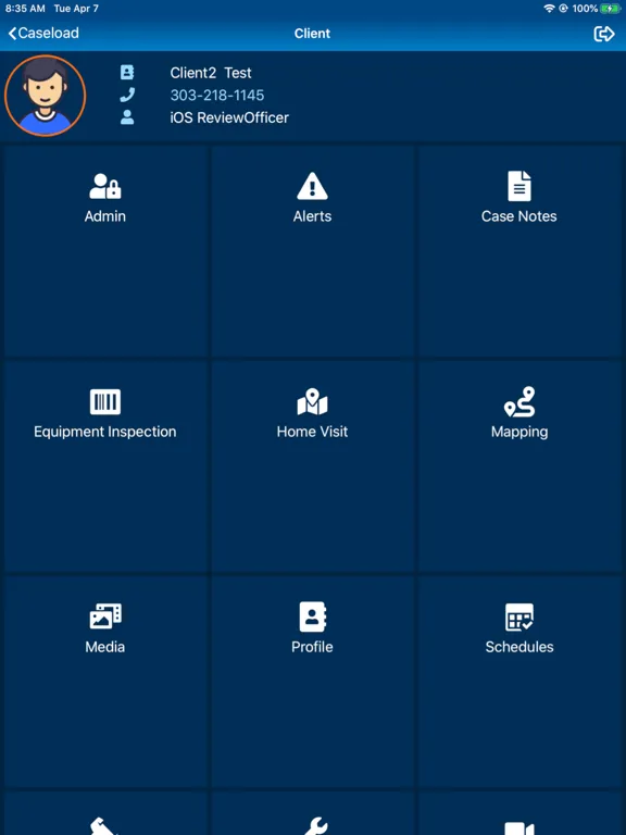Zrzuty ekranu TotalAccess Mobile iPad 