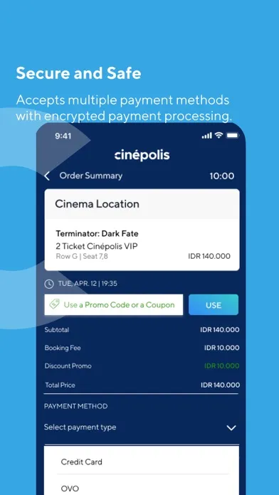 Zrzuty ekranu Cinépolis Cinemas Indonesia