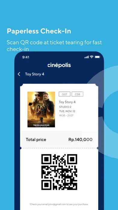Zrzuty ekranu Cinépolis Cinemas Indonesia