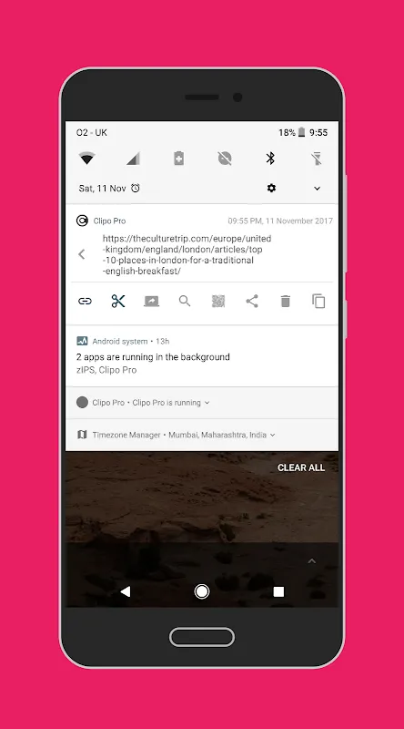 Tangkapan layar Clipo Pro