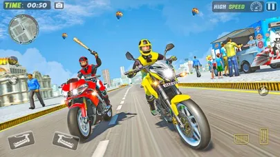 Captures d'écran de Bike Driving City Racing Games