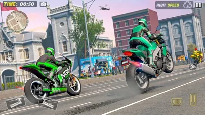 Captures d'écran de Bike Driving City Racing Games