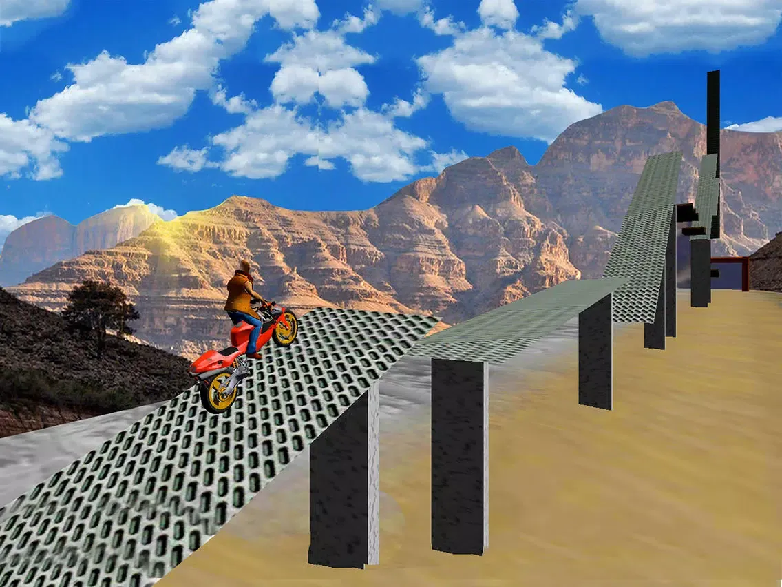 Ảnh chụp màn hình của Extreme Bike Stunt: Real Top Racing Game iPad 