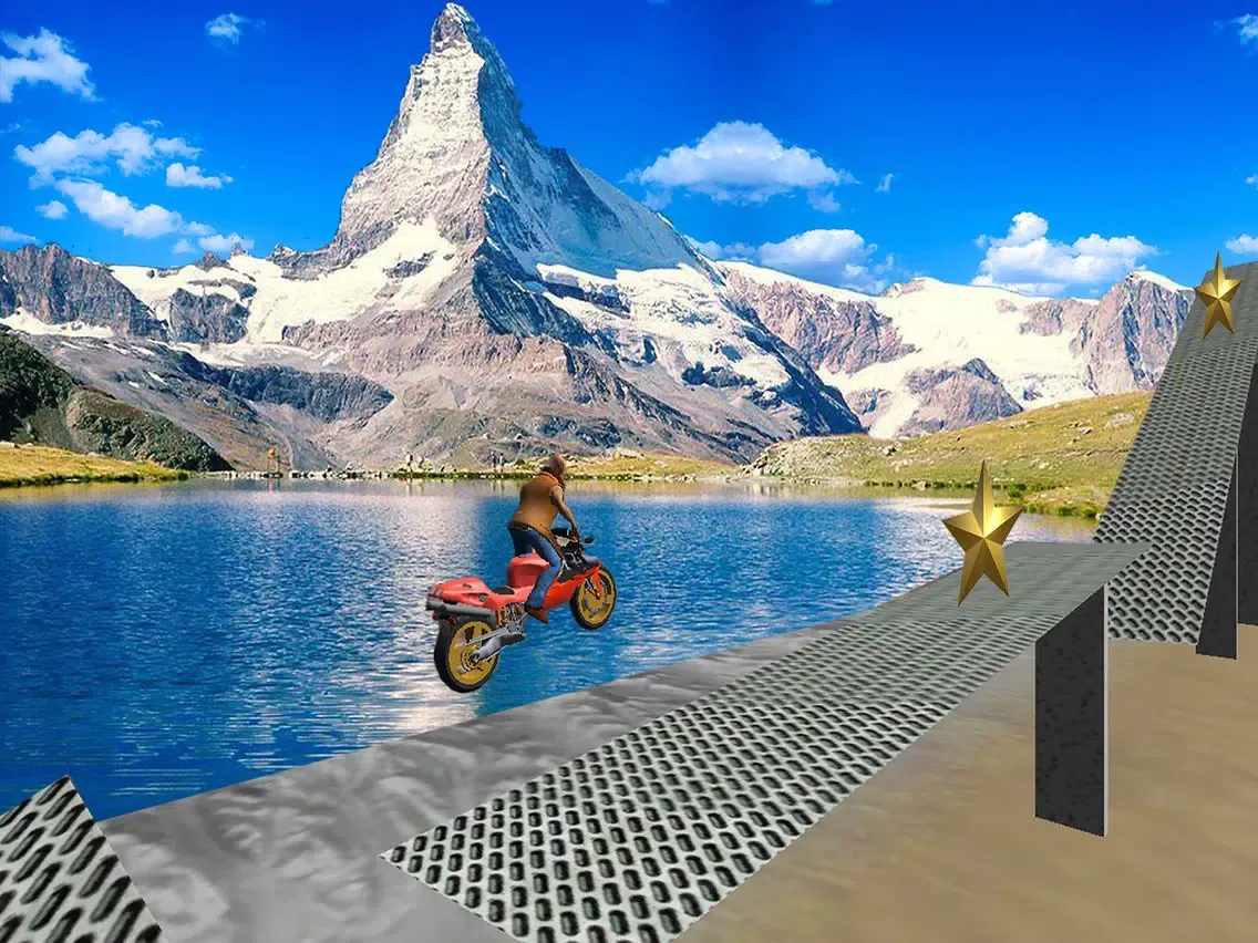 Ảnh chụp màn hình của Extreme Bike Stunt: Real Top Racing Game iPad 
