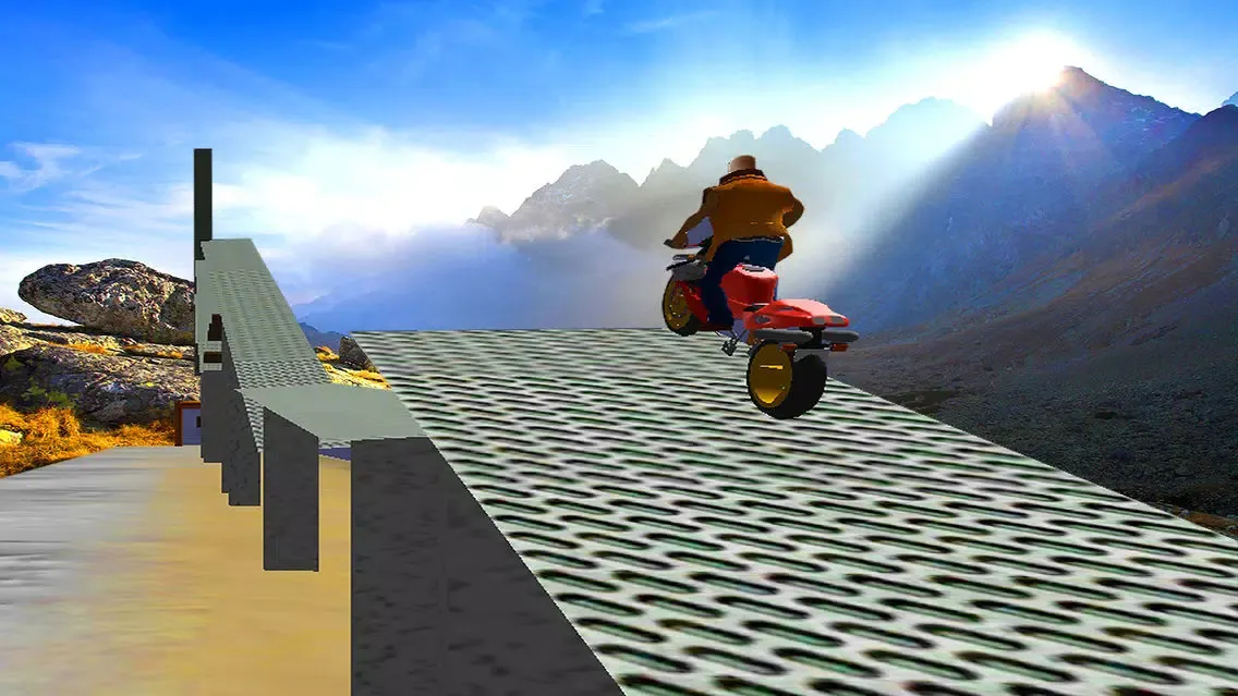 Ảnh chụp màn hình của Extreme Bike Stunt: Real Top Racing Game