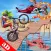 Bike Rider Chases Police Heli